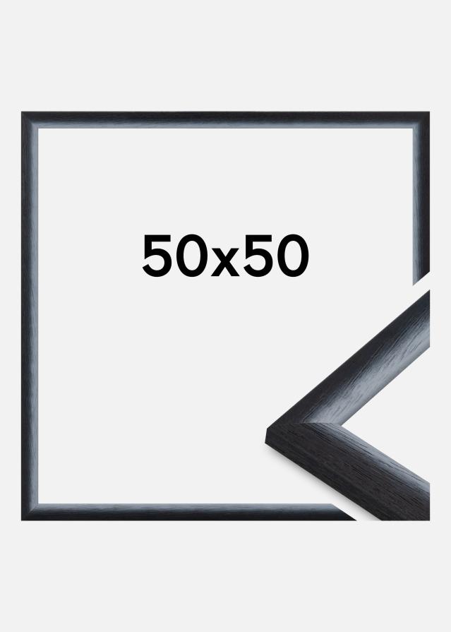 Kehys Cornwall Akryylilasi Musta 50x50 cm