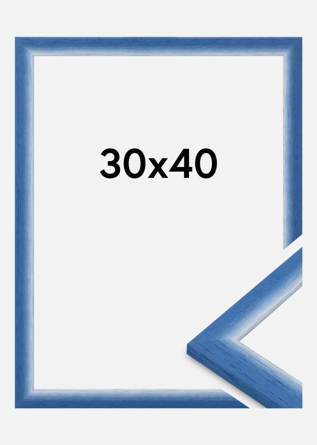 Kehys Cornwall Akryylilasi Sininen 30x40 cm