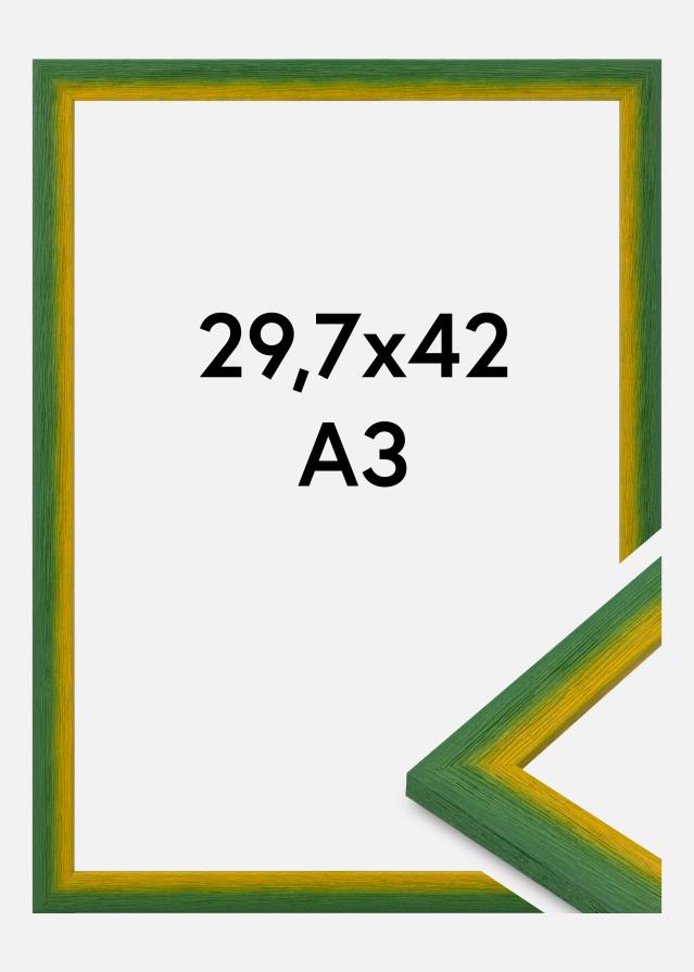 Kehys Cornwall Akryylilasi Vihreä 29,7x42 cm (A3)
