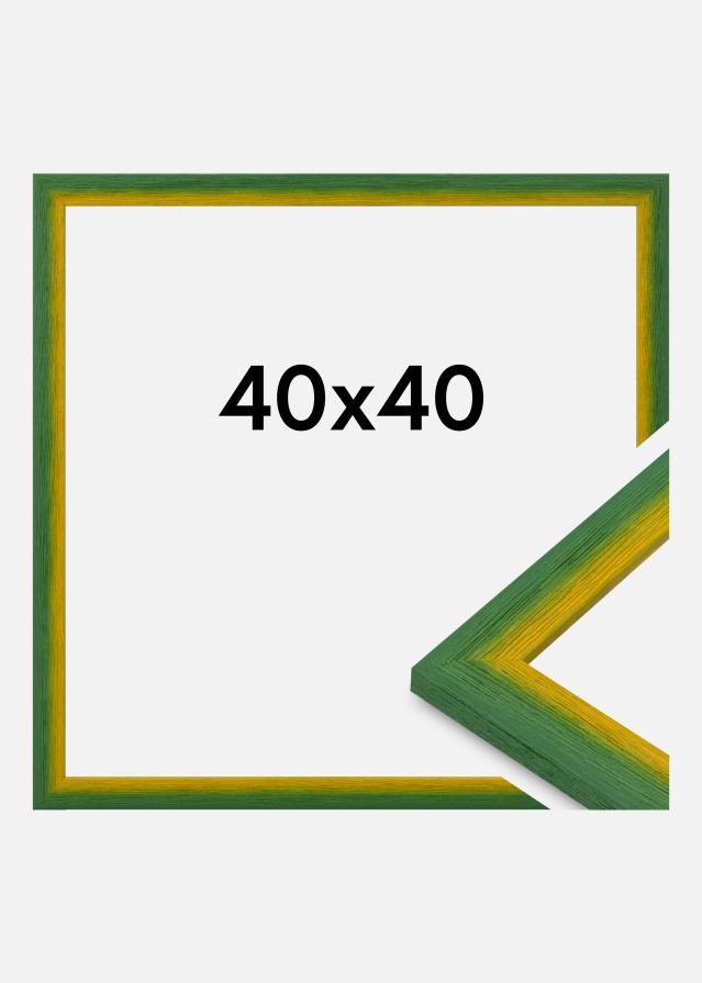 Kehys Cornwall Akryylilasi Vihreä 40x40 cm