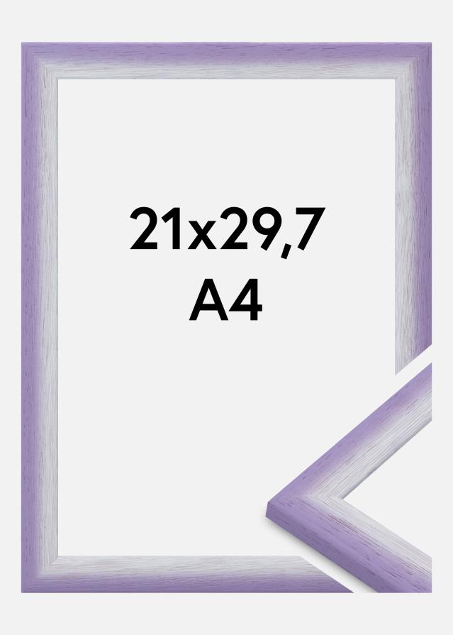 Kehys Cornwall Akryylilasi Vaaleanliila 21x29,7 cm (A4)