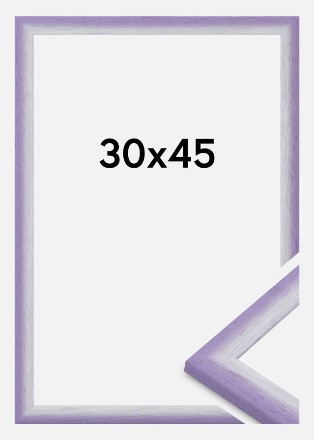 Kehys Cornwall Akryylilasi Vaaleanliila 30x45 cm