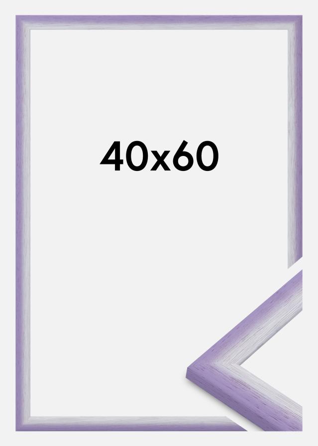 Kehys Cornwall Akryylilasi Vaaleanliila 40x60 cm