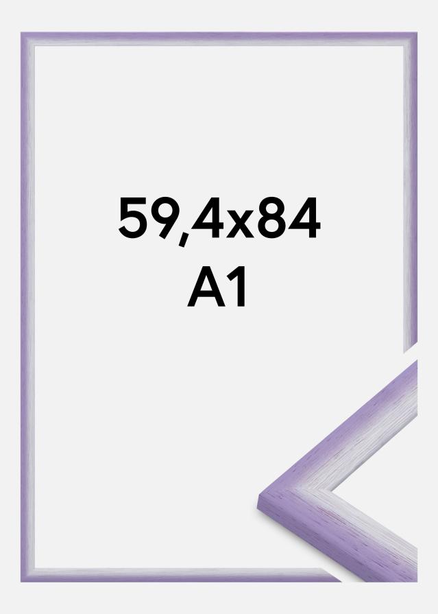 Kehys Cornwall Akryylilasi Vaaleanliila 59,4x84,1 cm (A1)