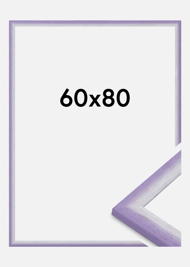 Kehys Cornwall Akryylilasi Vaaleanliila 60x80 cm