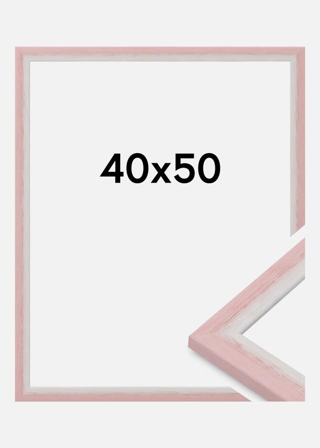 Kehys Cornwall Akryylilasi Vaaleanpunainen 40x50 cm