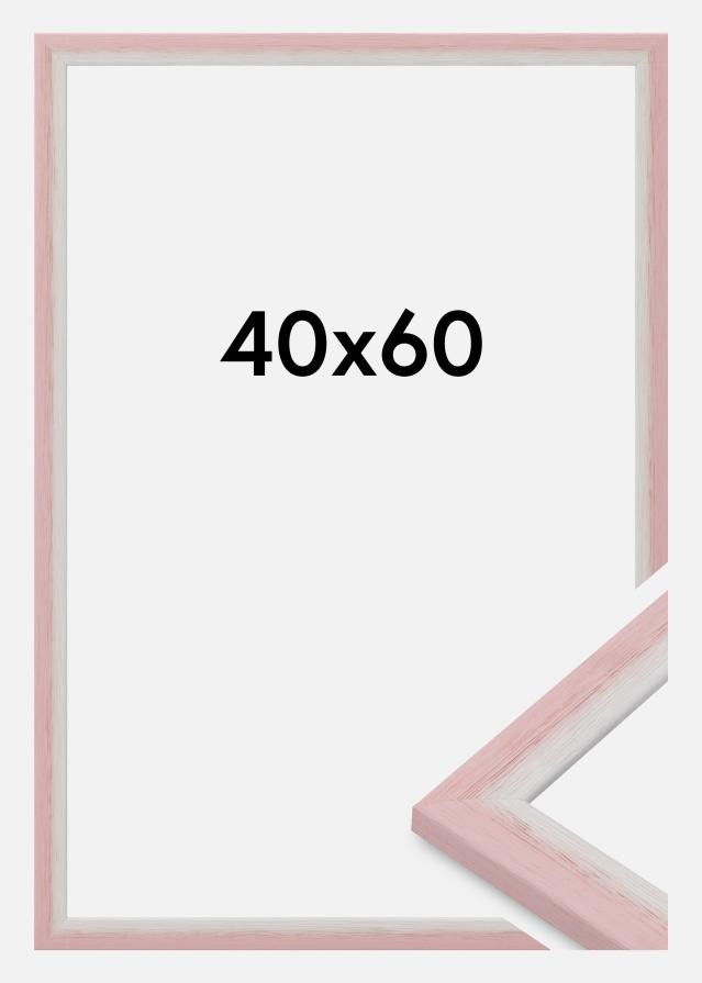 Kehys Cornwall Akryylilasi Vaaleanpunainen 40x60 cm