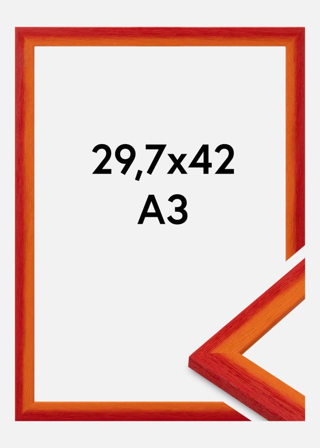 Kehys Cornwall Akryylilasi Punainen 29,7x42 cm (A3)