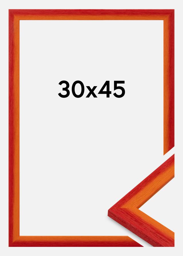 Kehys Cornwall Akryylilasi Punainen 30x45 cm
