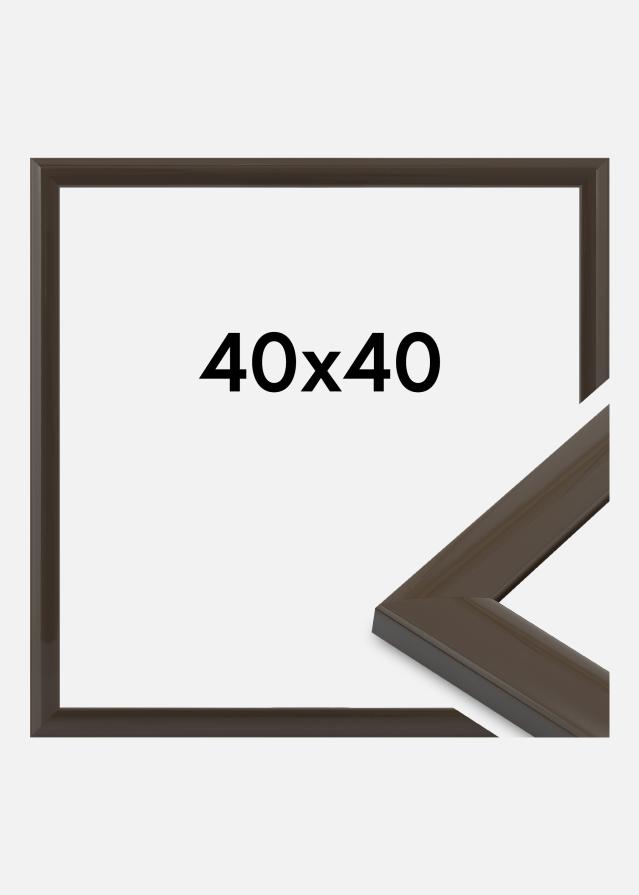 Kehys Dorset Akryylilasi Tummanharmaa 40x40 cm