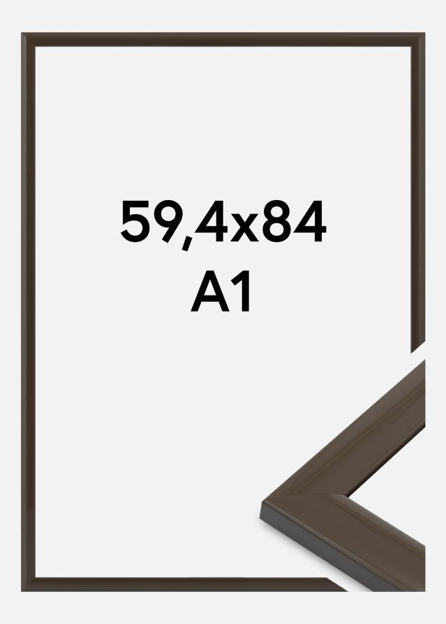 Kehys Dorset Akryylilasi Tummanharmaa 59.4x84 cm (A1)