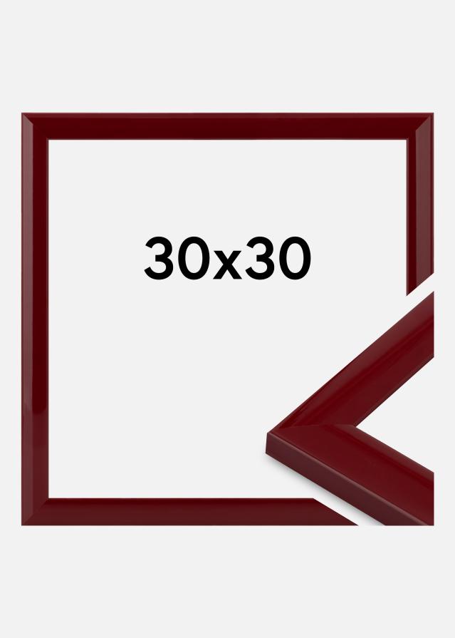 Kehys Dorset Akryylilasi Tummanpunainen 30x30 cm