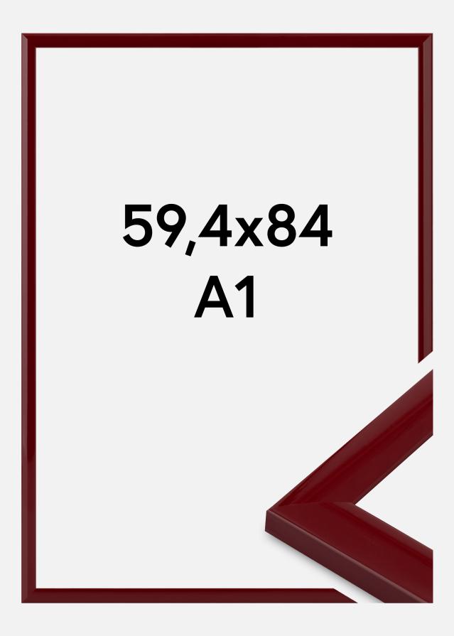 Kehys Dorset Akryylilasi Tummanpunainen 59,4x84,1 cm (A1)