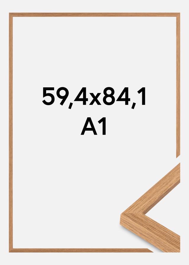 Kehys Modern Akryylilasi Tiikki 59,4x84cm (A1)