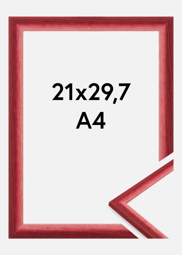Kehys Cornwall Akryylilasi Tummanpunainen 21x29,7 cm (A4)