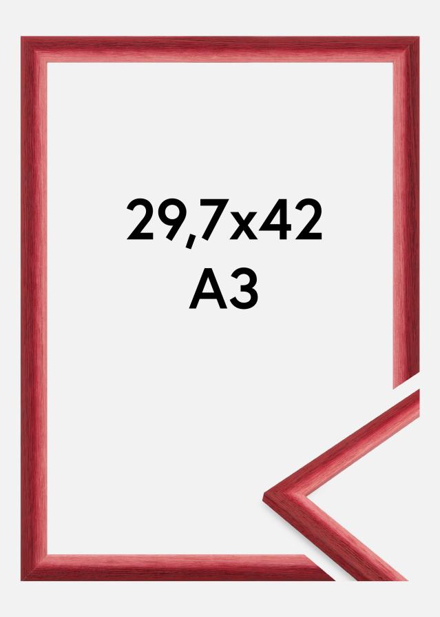 Kehys Cornwall Akryylilasi Tummanpunainen 29,7x42 cm (A3)