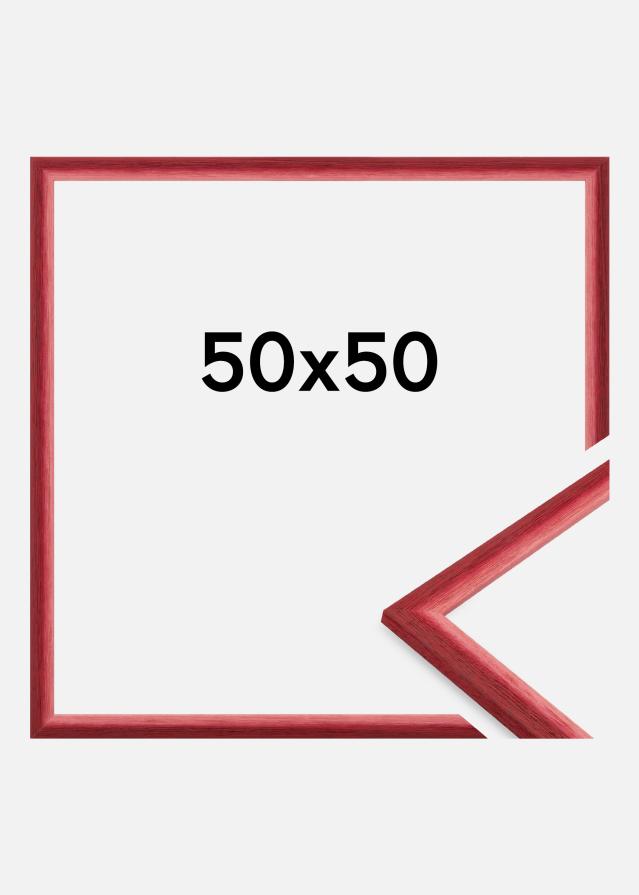 Kehys Cornwall Akryylilasi Tummanpunainen 50x50 cm