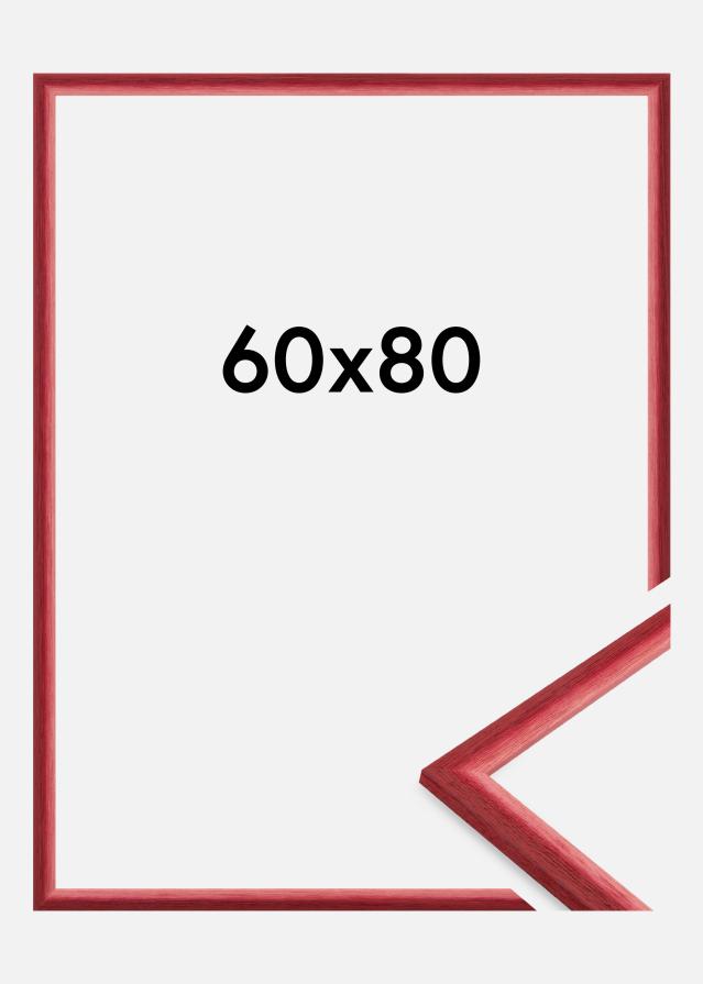 Kehys Cornwall Akryylilasi Tummanpunainen 60x80 cm