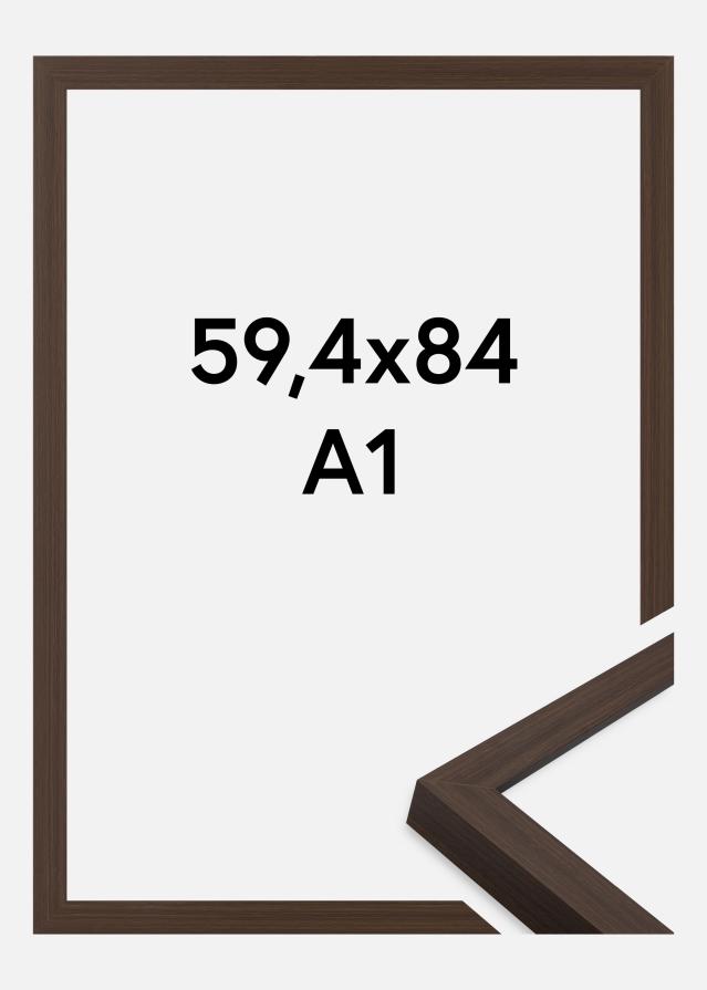 Kehys Wells Akryylilasi Ruskea 59,4x84,1 cm (A1)