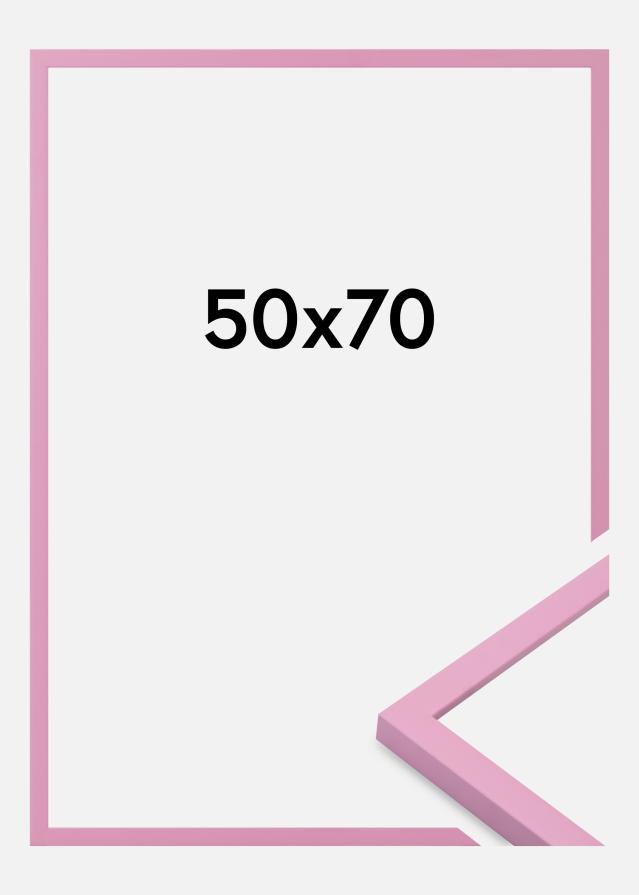 Kehys Kent Akryylilasi Vaaleanpunainen 50x70 cm