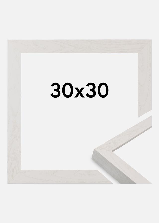 Kehys Wells Akryylilasi Valkoinen 30x30 cm