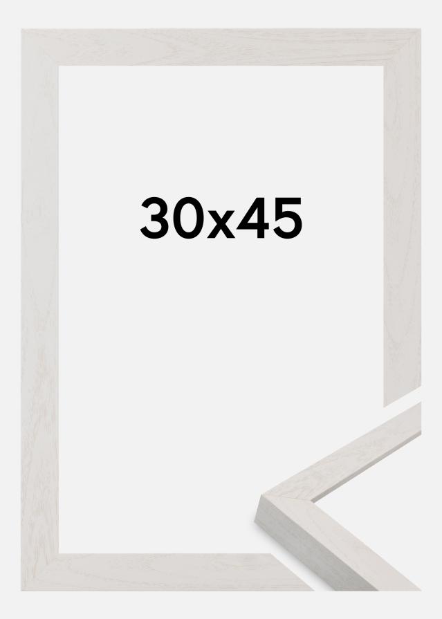 Kehys Wells Akryylilasi Valkoinen 30x45 cm