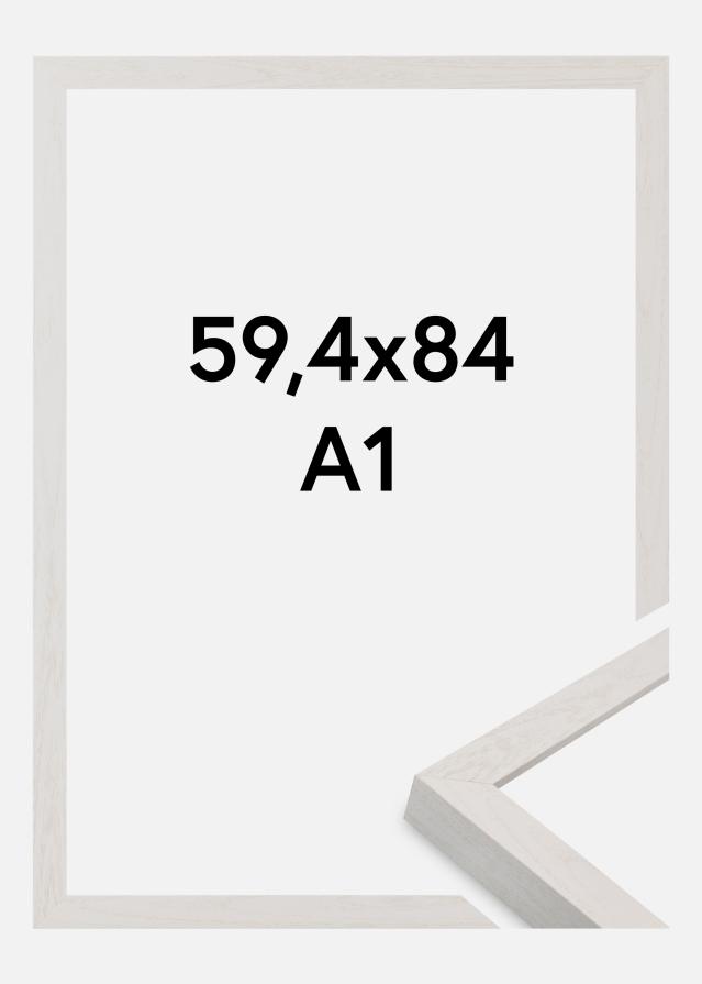 Kehys Wells Akryylilasi Valkoinen 59.4x84 cm (A1)
