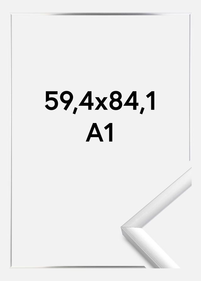 Kehys New Lifestyle Akryylilasi Hopeanvärinen 59,4x84,1 cm (A1)
