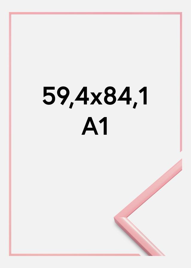 Kehys New Lifestyle Akryylilasi Roosa 59,4x84,1 cm (A1)