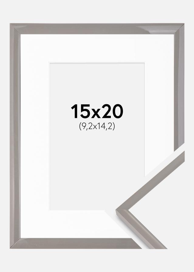 Kehys New Lifestyle maan harmaa 15x20 cm - Passepartout Valkoista 4x6 inches
