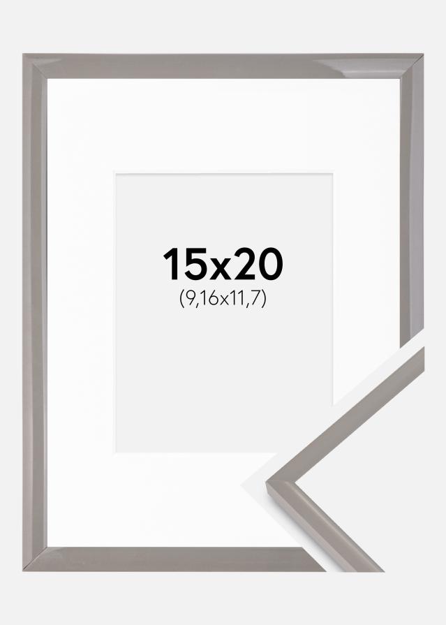 Kehys New Lifestyle maan harmaa 15x20 cm - Passepartout Valkoista 4x5 inches