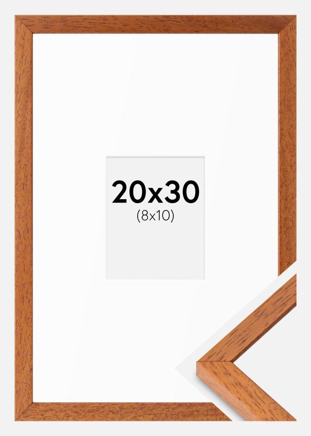 Kehys Ares Kirsikka 20x30 cm - Passepartout Valkoista 9x11 cm
