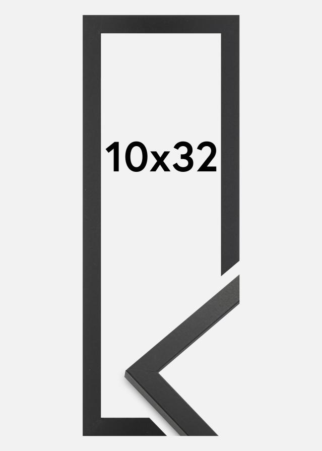 Kehys Trendy Akryylilasi Musta 10x32 cm