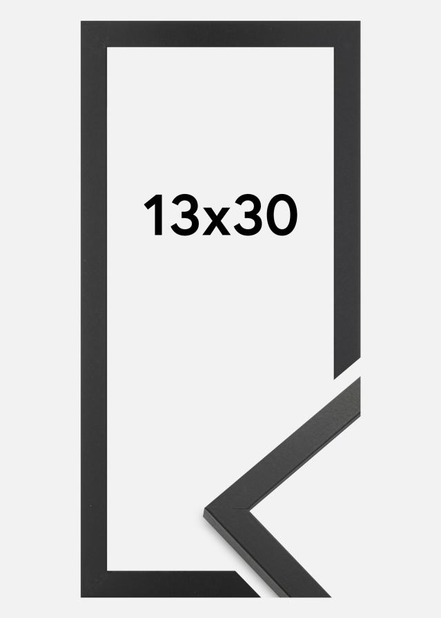 Kehys Trendy Akryylilasi Musta 13x30 cm