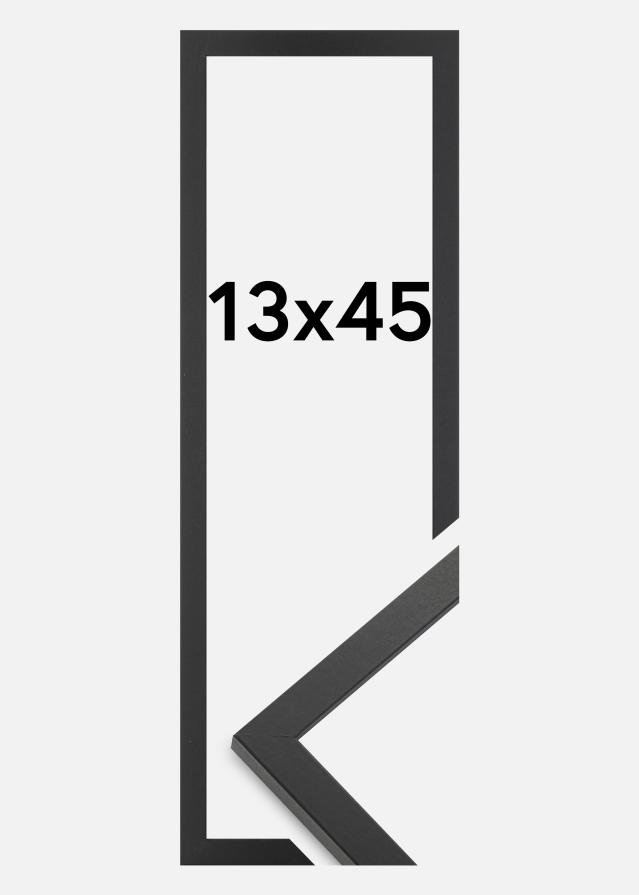 Kehys Trendy Akryylilasi Musta 13x45 cm