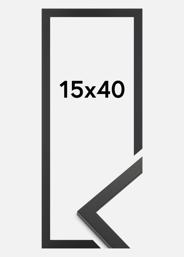 Kehys Trendy Akryylilasi Musta 15x40 cm