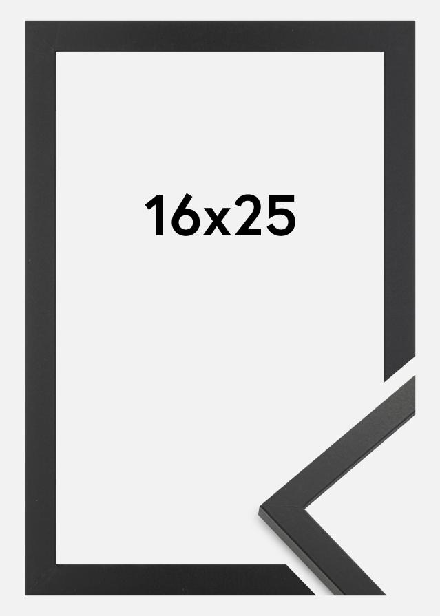 Kehys Trendy Akryylilasi Musta 16x25 cm
