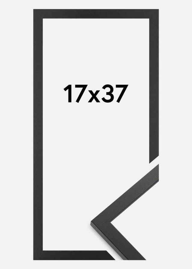 Kehys Trendy Akryylilasi Musta 17x37 cm