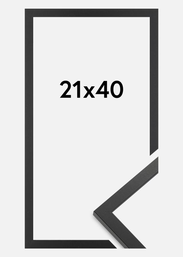 Kehys Trendy Akryylilasi Musta 21x40 cm