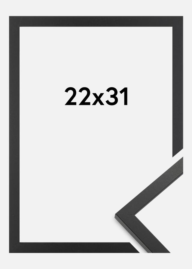 Kehys Trendy Akryylilasi Musta 22x31 cm