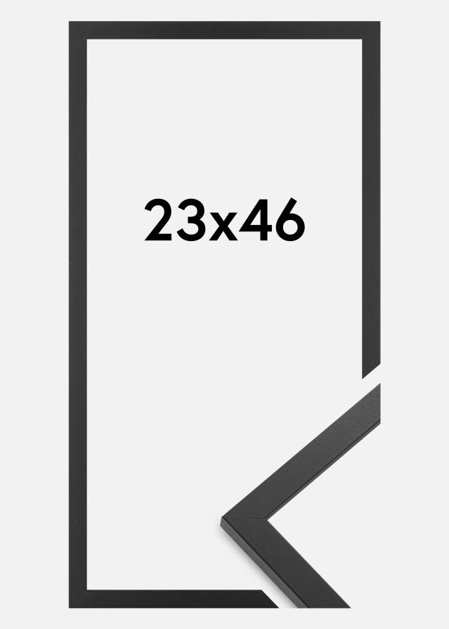 Kehys Trendy Akryylilasi Musta 23x46 cm
