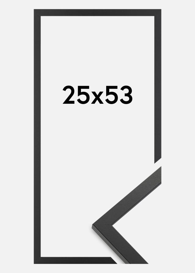 Kehys Trendy Akryylilasi Musta 25x53 cm