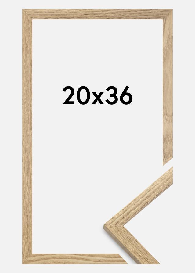 Kehys Trendy Akryylilasi Tammi 20x36 cm