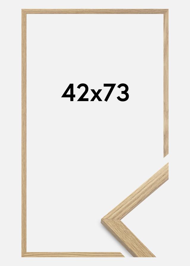 Kehys Trendy Akryylilasi Tammi 42x73 cm