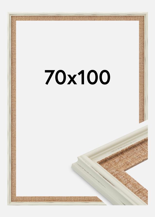 Kehys Sandweave Akryylilasi Valkoinen 70x100 cm