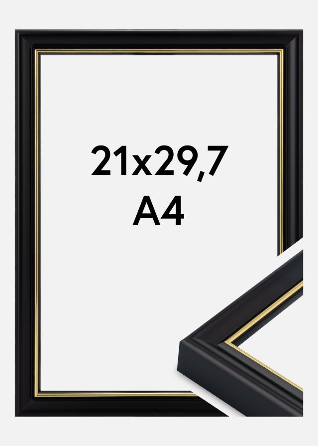 Kehys Canterbury Akryylilasi Musta 21x29,7 cm (A4)