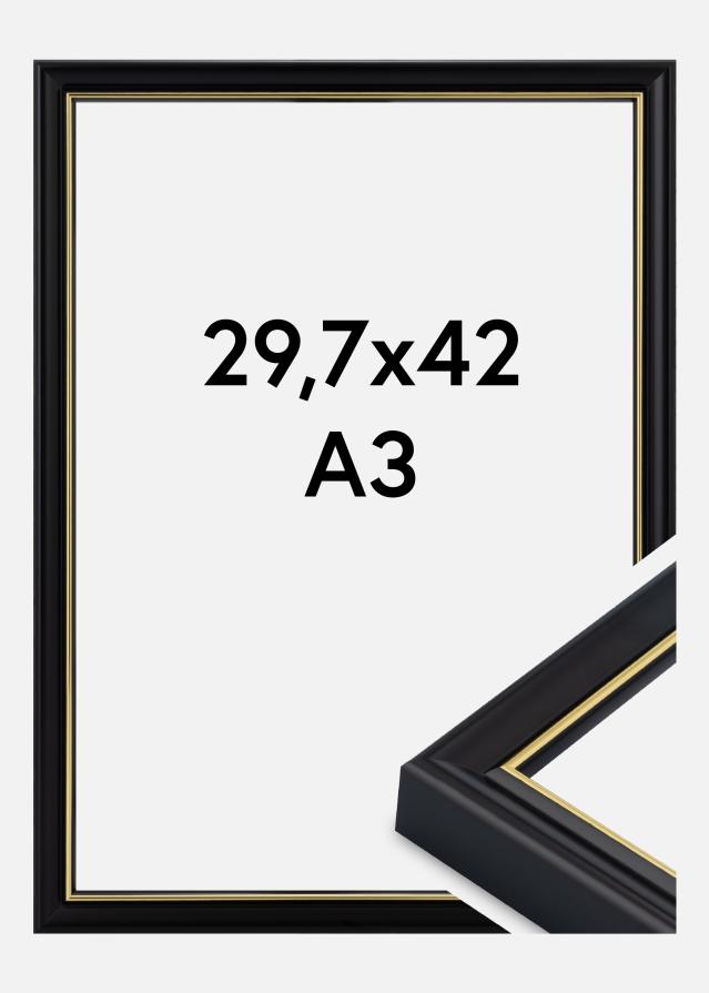 Kehys Canterbury Akryylilasi Musta 29.7x42 cm (A3)