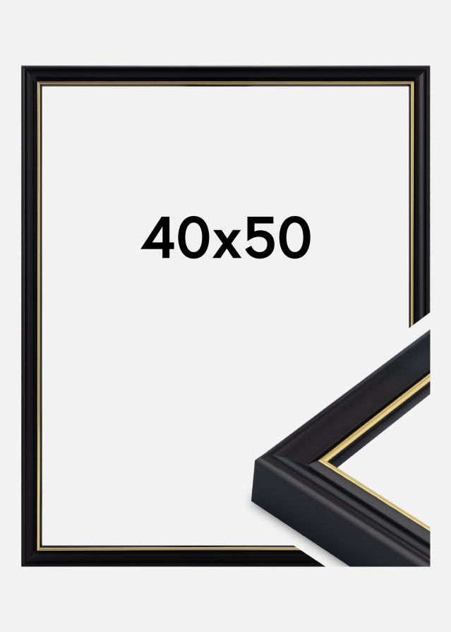 Kehys Canterbury Akryylilasi Musta 40x50 cm