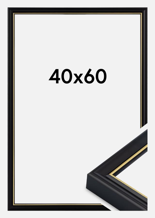 Kehys Canterbury Akryylilasi Musta 40x60 cm