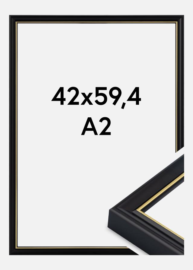 Kehys Canterbury Akryylilasi Musta 42x59.4 cm (A2)
